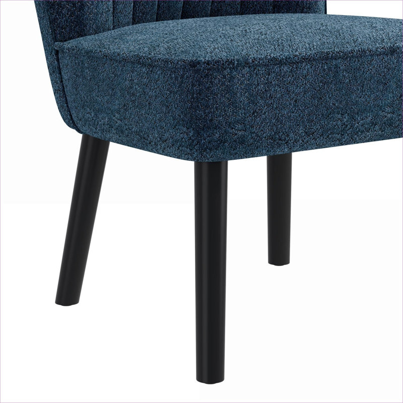 Chaise Shellback en bleu marine, Marine
