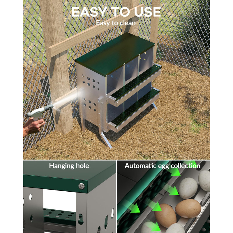 Nesting Boxes, Green