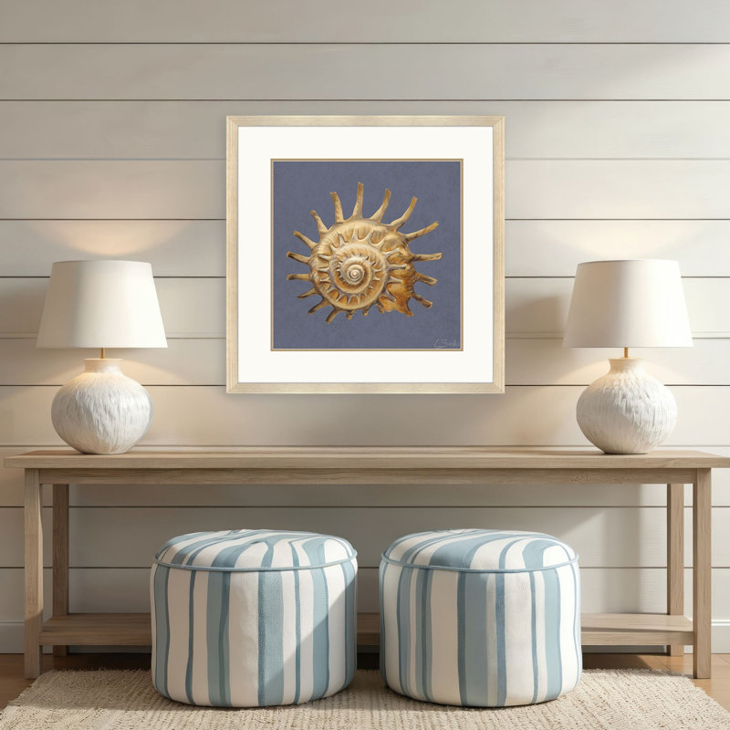 «Coastal Delight», art encadré