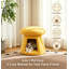 Repose-pieds rembourré en velours avec rangement Mushroom-937708696