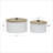 Metal Canister - Set of 2