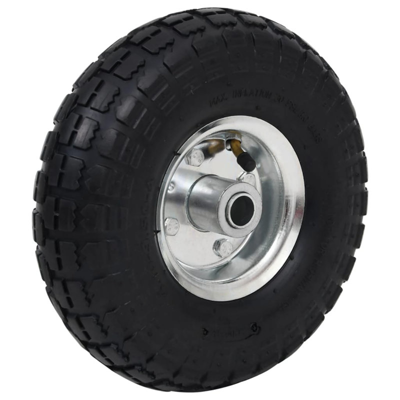 4 pièces Vidaxl sac camion roues en caoutchouc 4,10 / 3,50-4 (260 x 83)