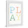 Colour Play - Single Picture Frame Print