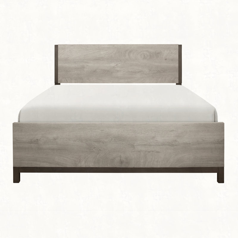 Meuble de chambre attrayant en bois gris clair, Double