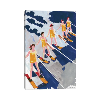 «Water Ski Show I», reproduction sur toile tendue