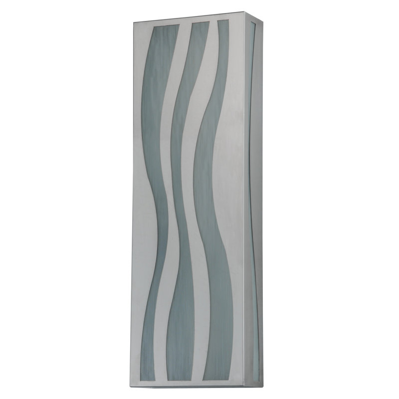 2 - Light LED Flush Mounted Sconce