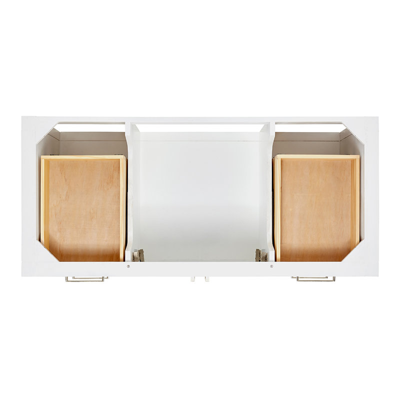 Magnolia Bath Vanity Rectangular Basin S049SWQ, White, Rectangular