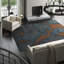 Implied Damask Area Rug in Blue/Brown-40705368