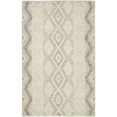 Saint Lucia Wool Geometric Area Rug