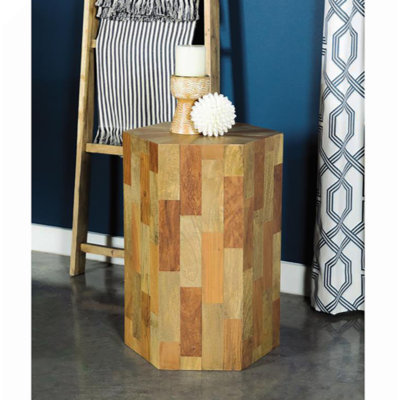 Table d'appoint hexagonale