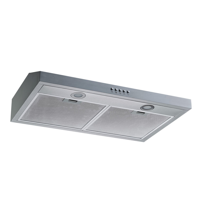 Hotte sous un meuble convertible 30 pouces 400 CFM avec filtre inclus