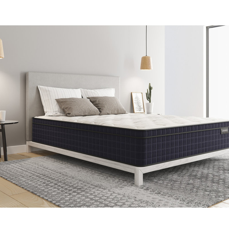Matelas 12,5 po simple TG - cuivre, moyen, blanc, 12.8", Twin XL