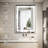 Abriele Wall Mount Bathroom Mirror with LED Lights, 3 Color Mode Lights,  Defogger, Memory Function, Dimmer-1155950031