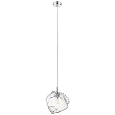 Luminaire suspendu géométrique à 1 lumière Mcginty