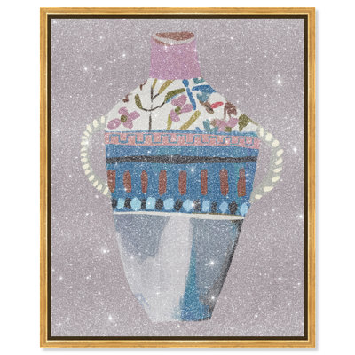 Floral Amphora Print by Oliver Gal