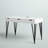 Recker Writing Desk with Built-In Electrical Outlet