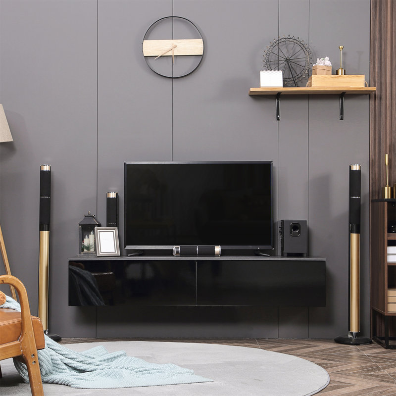 Alonya Unfinished TV Stand for TVs up to 70"