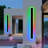 Upgraded Modern RGB Wall Lights - IP65 Waterproof, Indoor/Outdoor Lightings With Remote & App – Wall Sconce Exterior Black Light Fixture With Multiple Modes & Features, For Business/Home-2096180630