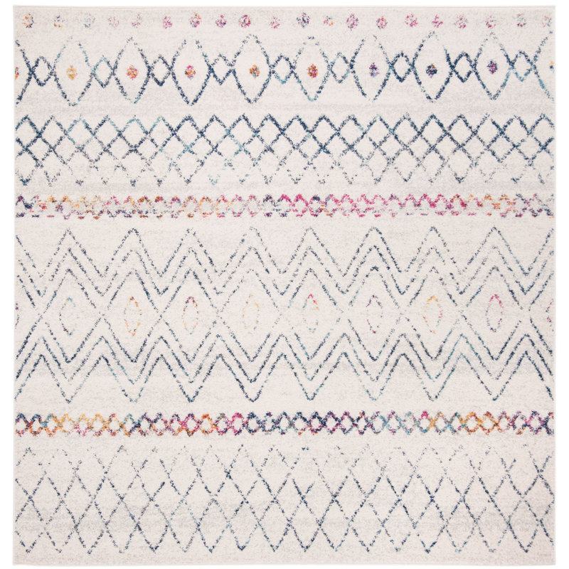 Reith 700 Performance Southwestern Rug, Square 6'7"