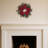 Poinsettia and Berry Wreath