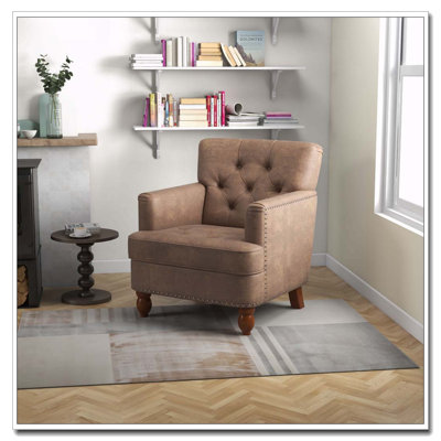 Fauteuil club rembourré