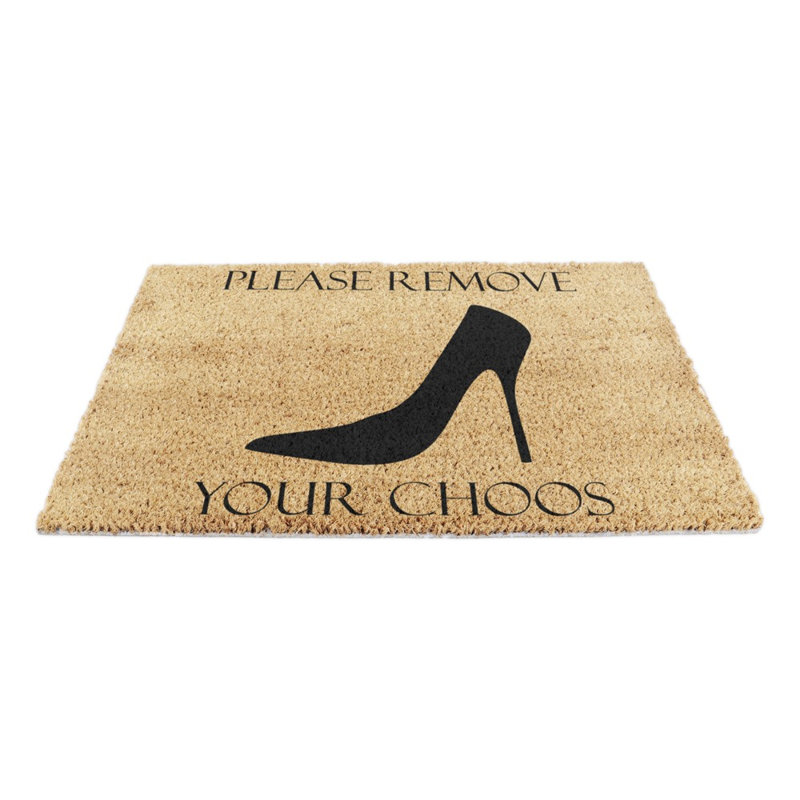 Clinard Non-Slip Outdoor Doormat