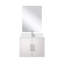 Ensemble de meuble-lavabo simple 24 po avec plateau et miroir Geneva-112901614-112901618
