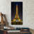 'Paris - Eiffel Tower At Night' by Epic Portfolio Acrylic Glass Wall Art