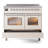 ILVE Nostalgie II Series 40 inch Induction Range with 6 Induction Elements (Glass Door)-99299260