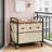 Heavy Duty Laundry Sorter Cart With 6 Removable Bags, 295L Large Capacity, Lockable Wheels, And Sturdy Metal Frame For Home Organization