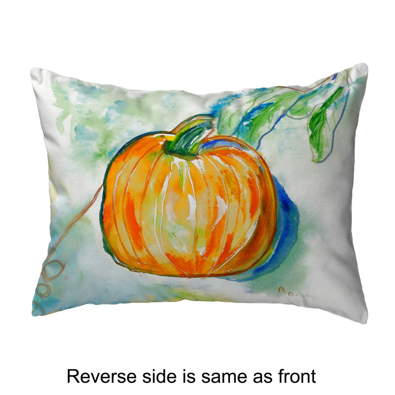 Outdoor Reversible Throw Pillow