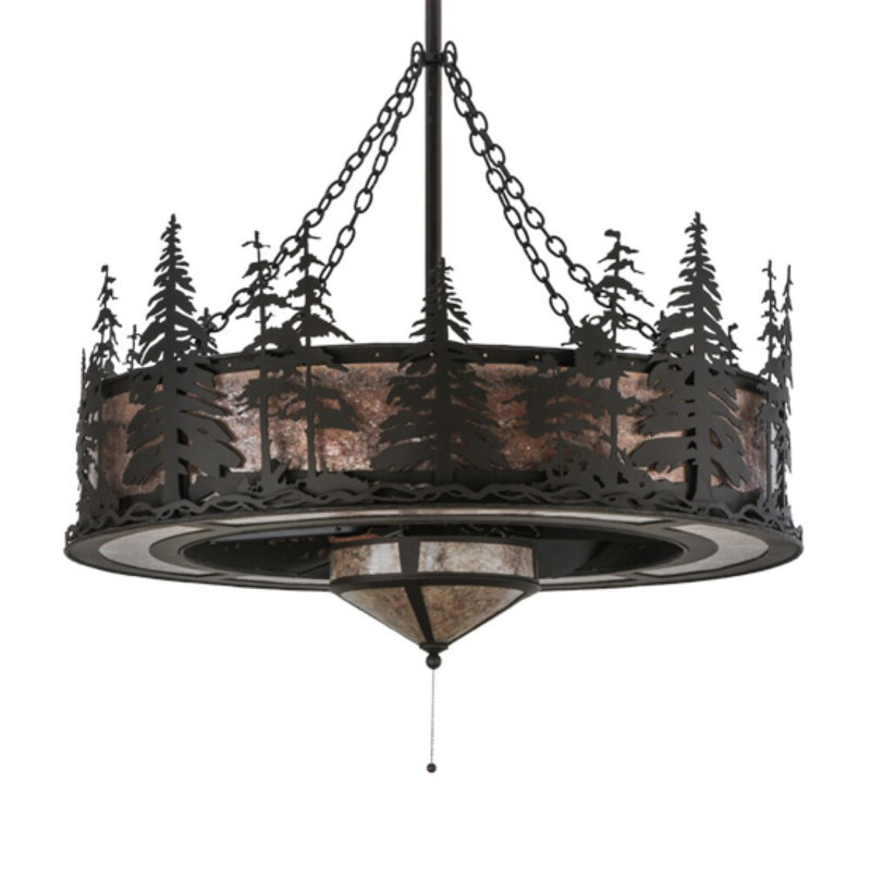 Tall Pines Downrod Ceiling Fan