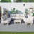 Shenia Outdoor Upholstered Coversation Set