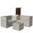 4 Piece Outdoor Sectional Sofa Set