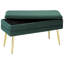 Alicija Velvet Upholstered Storage Bench-140136836