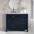 Cambridge 43'' Single Bathroom Vanity with Carrara Marble Top-2038143726