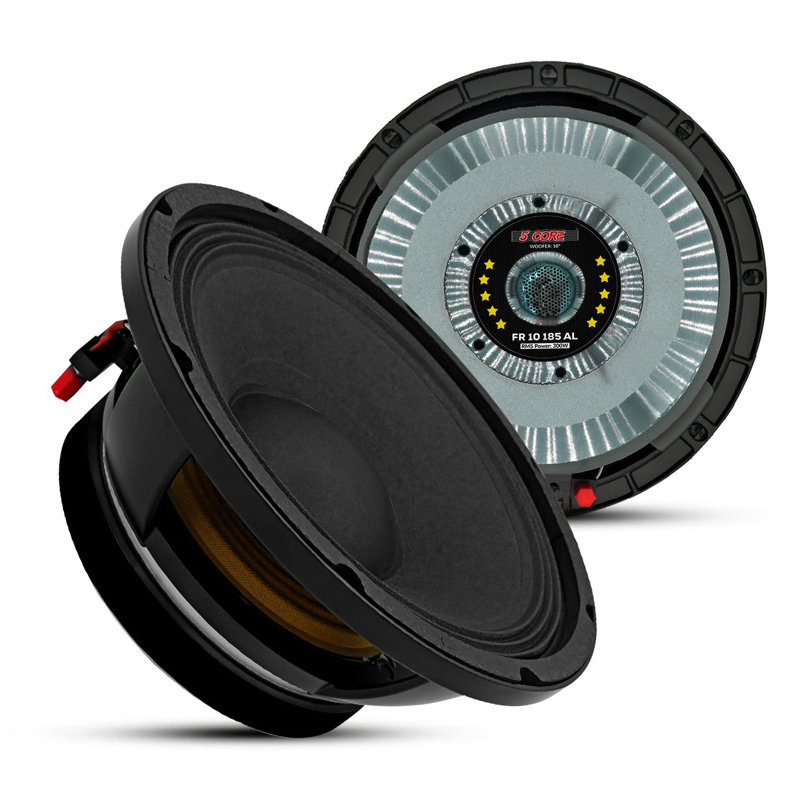 5 haut-parleurs de 10 pouces pour caisson de basses et haut-parleur de remplacement de 600 W et 8 Ohms