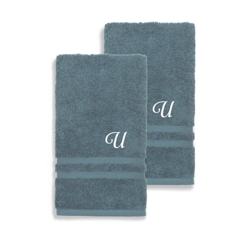 Débarbouillette 100% coton Denzi, Bleu Denzi, U