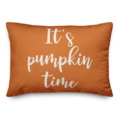  Coussin It's It's Pumpkin Time