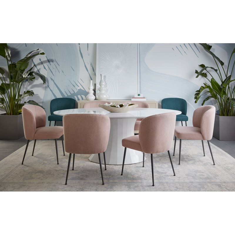 Ivana Upholstered Dining Chair, Soho Teal