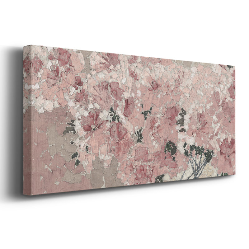 Botanical Series-CECXCVI- Toile tendue avec châssis - Prêt à être accroché, H 12 po x l 30 po