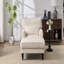Méridienne moderne, fauteuil inclinable rembourré de loisirs d'intérieur, fauteuil d'appoint-1308929896