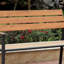Banc de jardin en aluminium Abrego-862372921