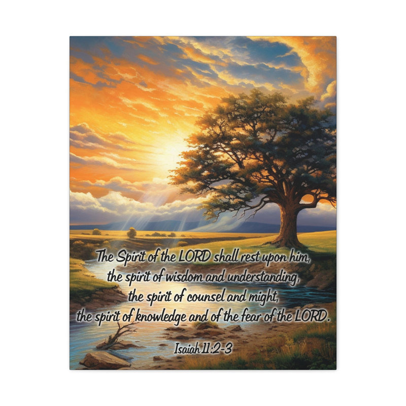 No Frame Print on Canvas, 16cm H x 12cm W