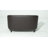 Engelhardt Faux Leather Midcentury Barrel Loveseat 2 Seater Sofa Couch for Bedrooms and Living Room.-91760583