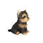 Brown YorkTerrier | Handpainted Decorative Puppy Statue for Home & Garden Decor | Premium Polyresin Dog Statue | Gift for Dog Lovers | Weather-Resistant Indoor/Outdoor Decor