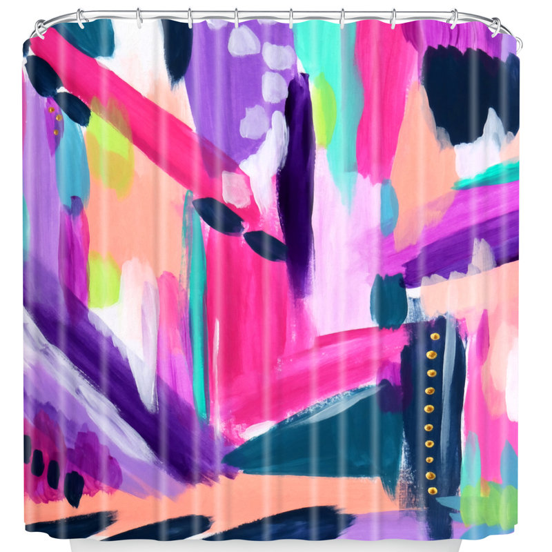 Abstract Shower Curtain