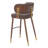 Brew Barstool Brown & Walnut