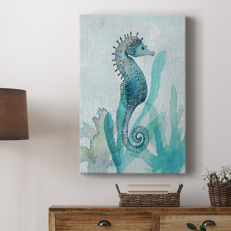 Hippocampe I - galerie sur mesure, H 48 po x l 32 po