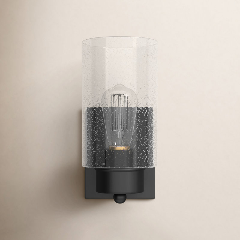 Meridian 1-Light Wall Sconce in Oil Rubbed Bronze, Black